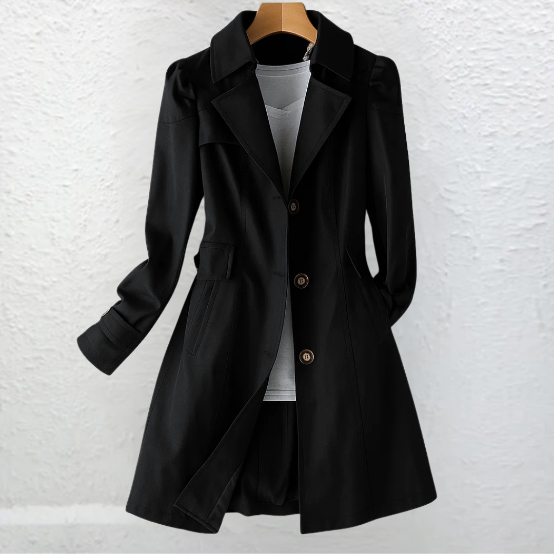 Juliette™ | Classic Button Trench Coat