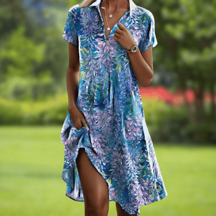 Sara | Elegant Flowing Dress