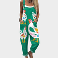 Comfortable Printed Jumpsuit