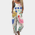 Comfortable Printed Jumpsuit