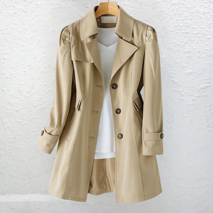 Juliette™ | Classic Button Trench Coat