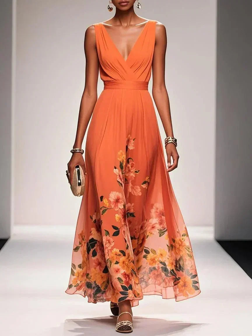 Isabella | Women's Floral Print Wedding Guest Dress