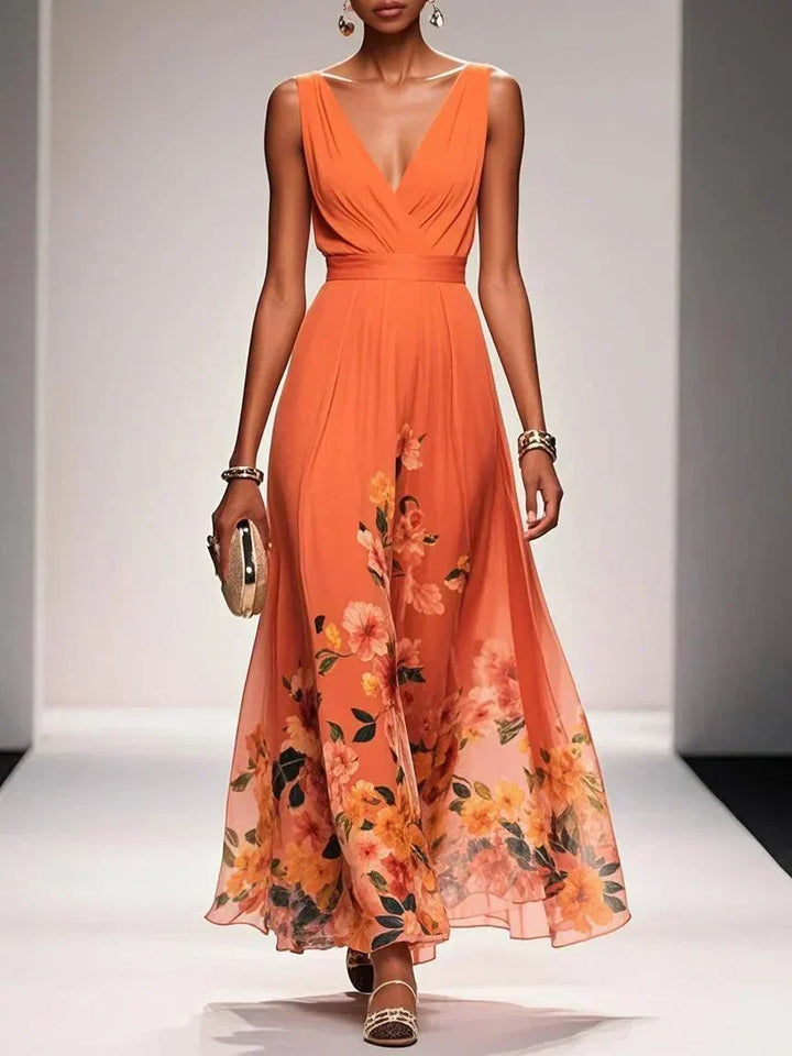 Isabella | Women's Floral Print Wedding Guest Dress
