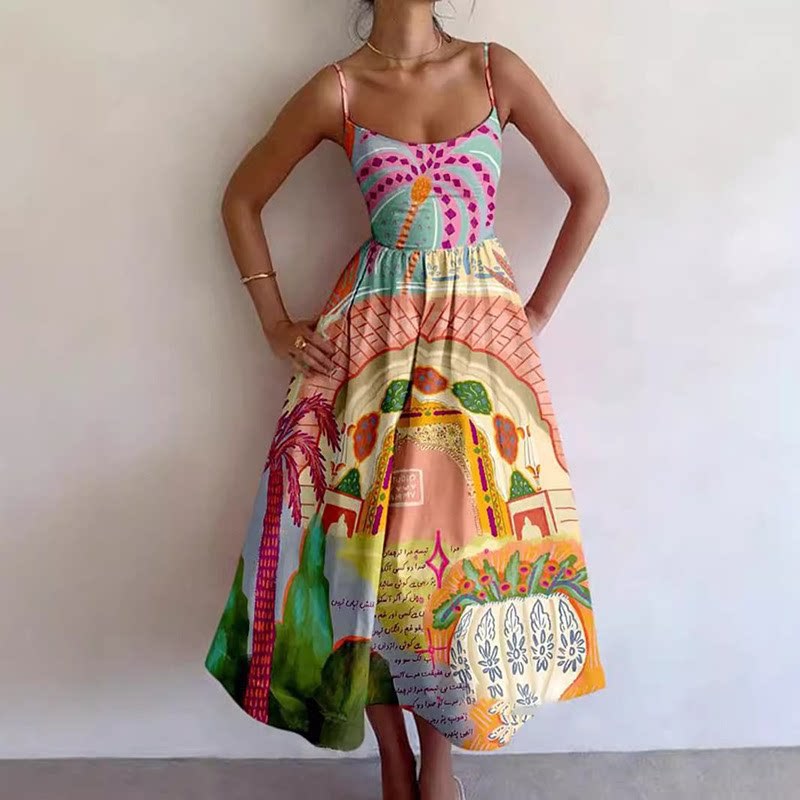 Amelia | Floral Sleeveless Maxi Dress