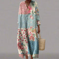 EMMA ABSTRACT DRESS