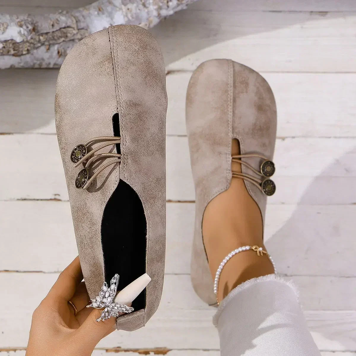 Jaimy | Suede Loafers