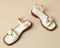 Amara | Buckled Flat Sandals