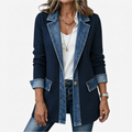 Miriam™ | Contrast-Trim Ribbed Knit Jacket