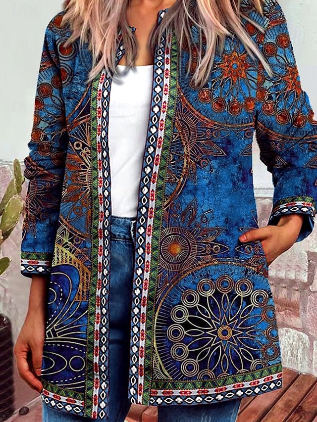 Briony™ | Floral Patchwork Quilted Jacket