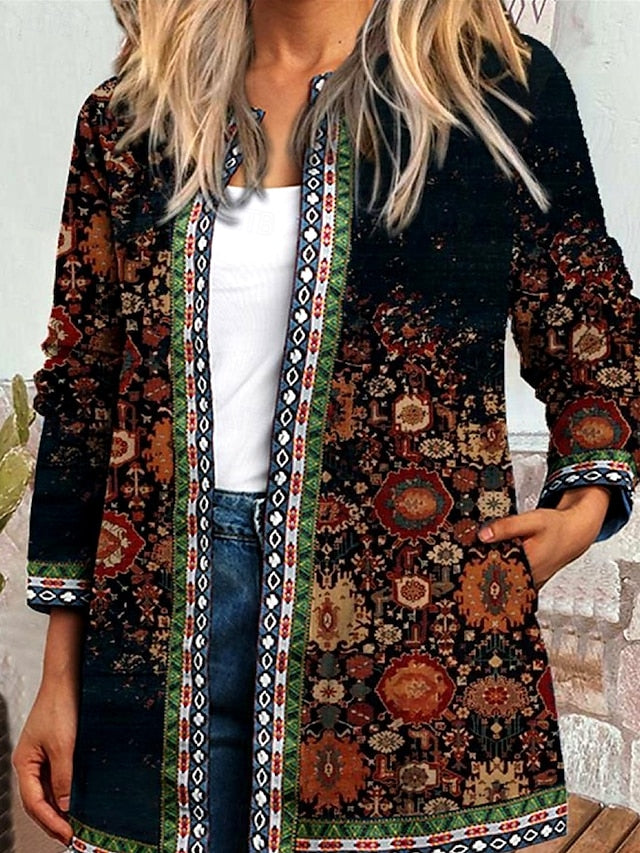 Briony™ | Floral Patchwork Quilted Jacket